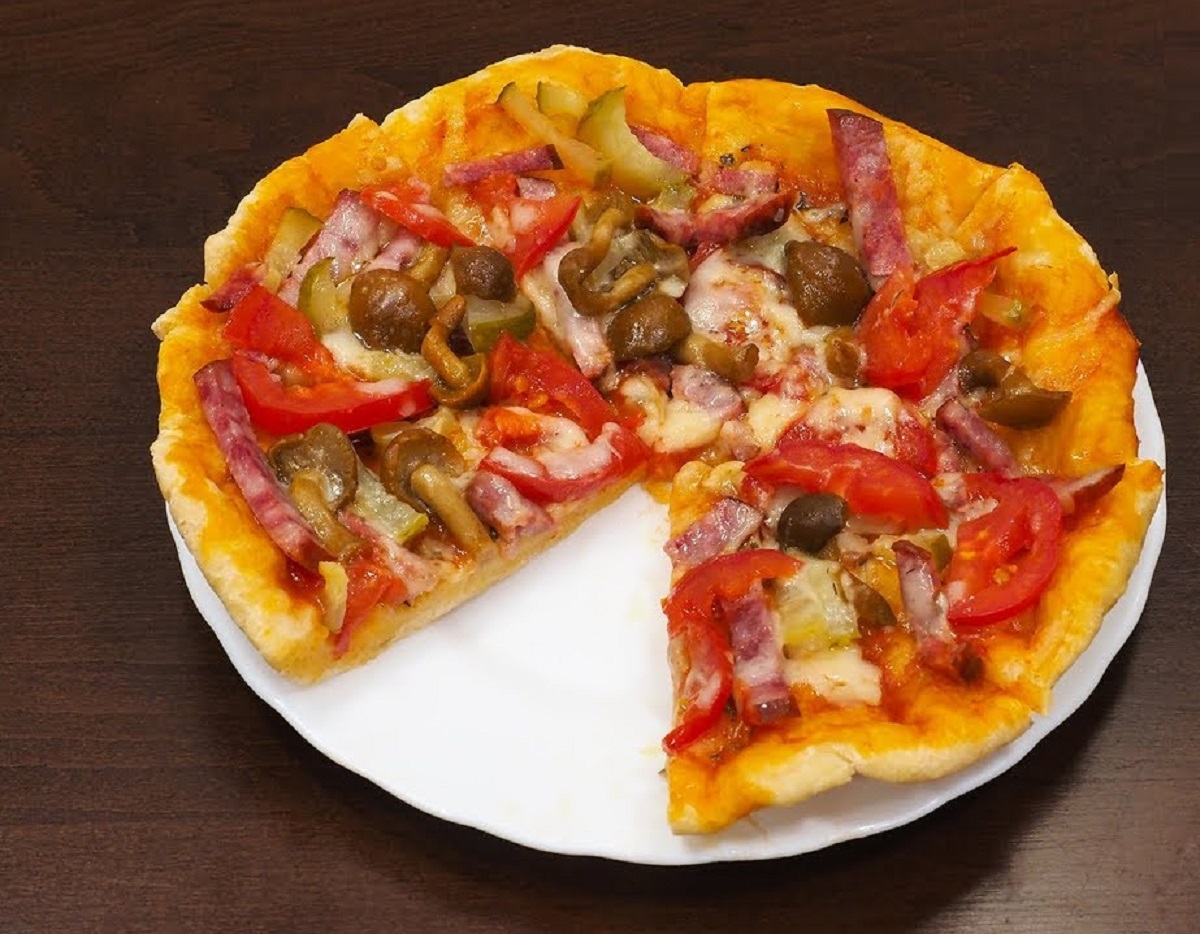 видео рецепт пиццы домашней фото 112
