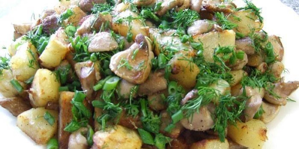Как приготовить картошку с замороженными грибами